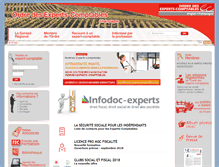 Tablet Screenshot of champagne-experts-comptables.fr